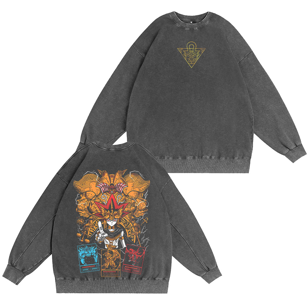 Yu-Gi-Oh!£ºYugi Mutou Vintage washed T-shirt/Crewneck/Hoodie