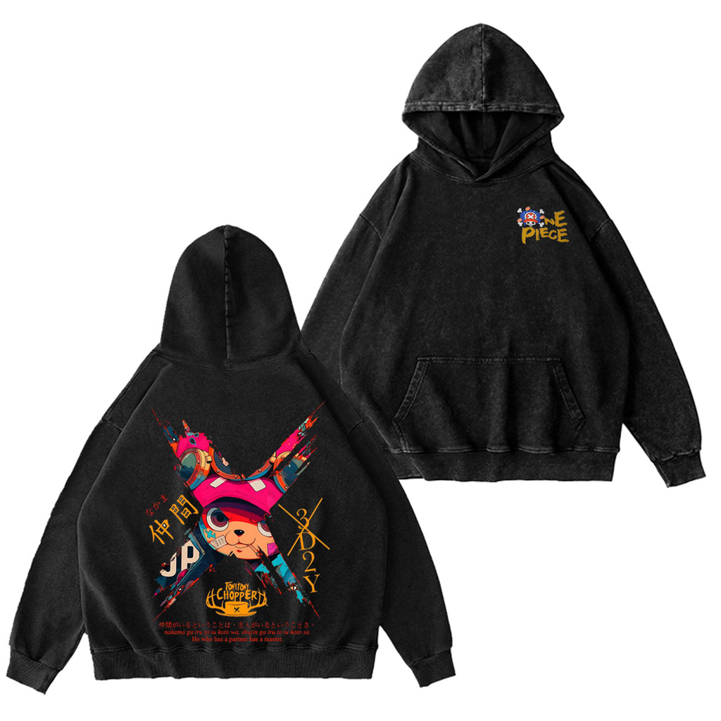 One Piece Vintage Washed T-shirt/Crewneck/Hoodie