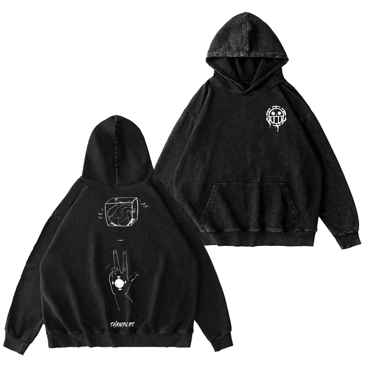 One Piece Vintage Washed T-shirt/Crewneck/Hoodie