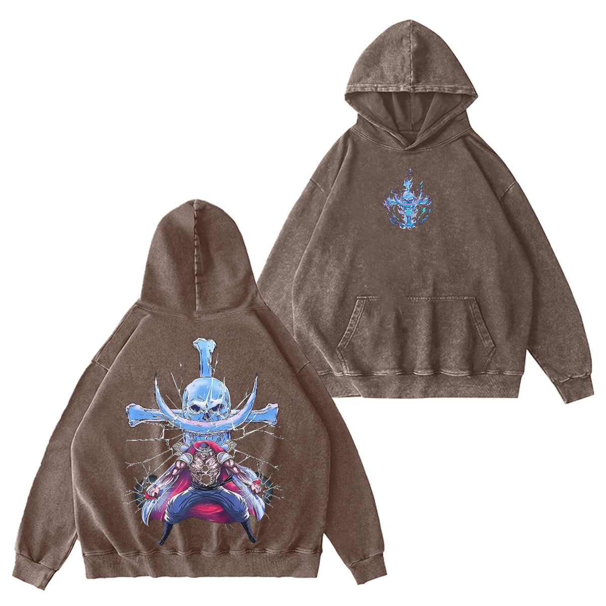 One Piece Vintage Washed T-shirt/Crewneck/Hoodie
