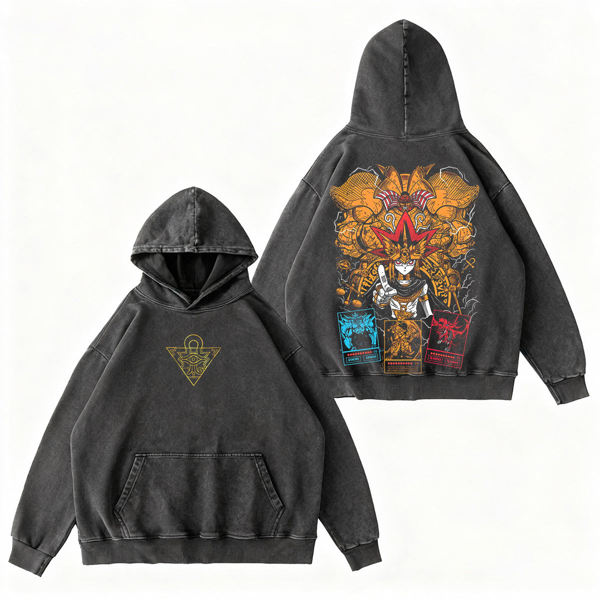 Yu-Gi-Oh!£ºYugi Mutou Vintage washed T-shirt/Crewneck/Hoodie