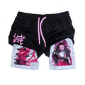 Nezuko Demon Mode "Anime × Gym" Shorts