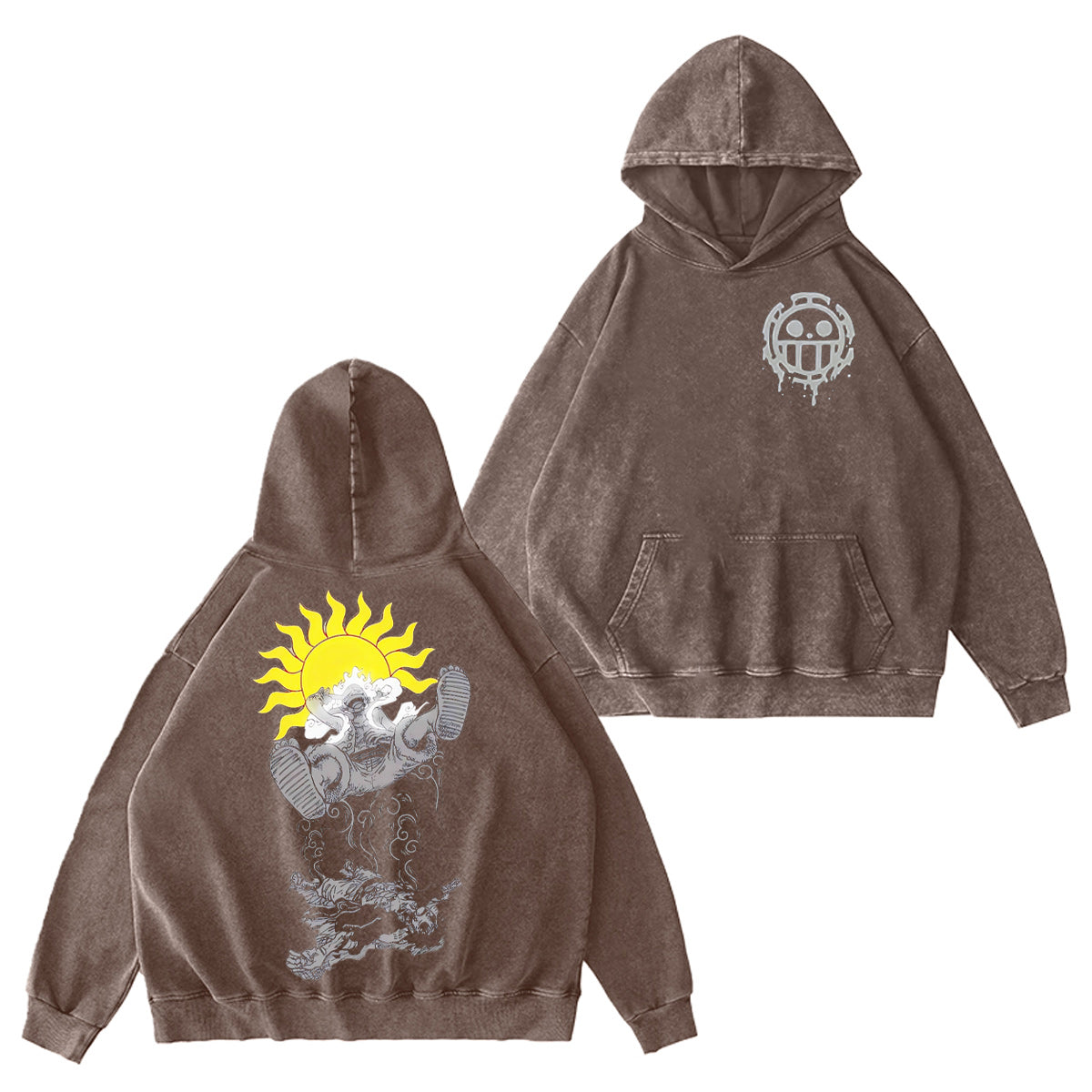 One Piece Washed T-shirt/Crewneck/Hoodie