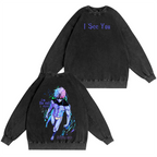 Dandadan Manga Anime Washed T-shirt/Crewneck/Hoodie