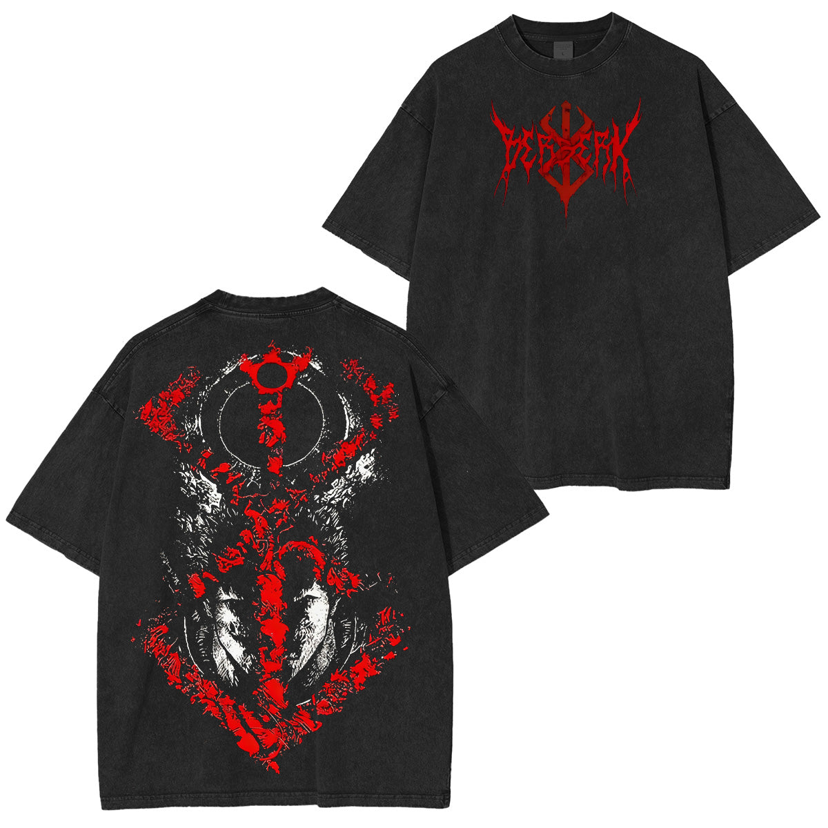 Guts Berserk Washed T-shirt/Crewneck/Hoodie