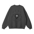 Dark Charisma Spider Streetwear Sweatshirt Dark Gray