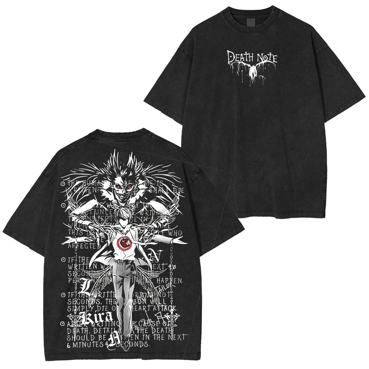 death Note Vintage washed T-shirt/Crewneck/Hoodie