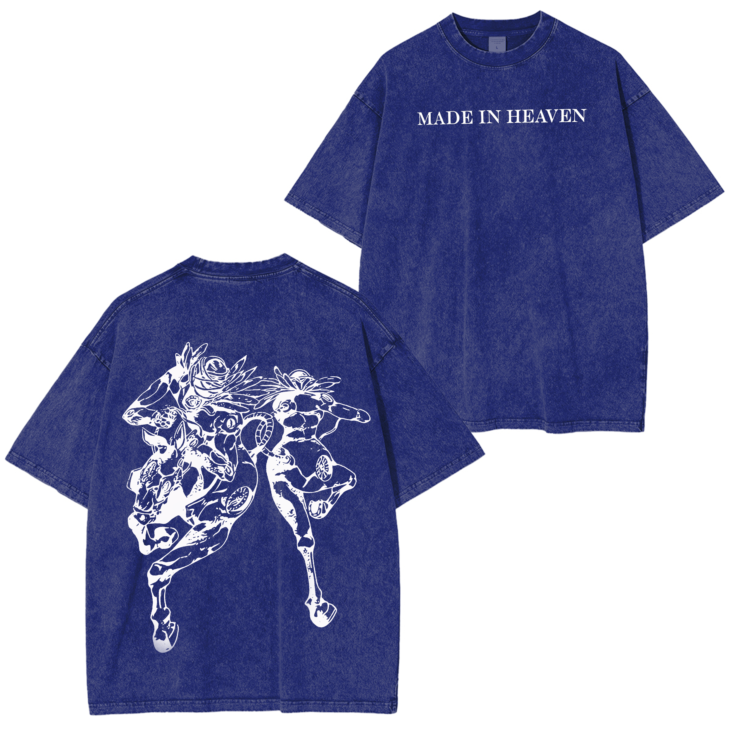 JoJo's Bizarre Adventure: Steel Ball Run Vintage Unisex Washed T-Shirt
