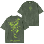 JoJo's Bizarre Adventure Vintage Unisex Washed T-Shirt