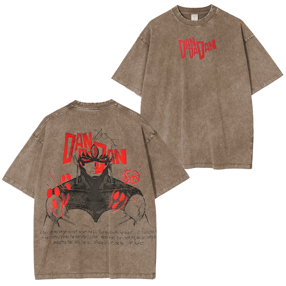 Dandadan Vintage Retro Wash Tee