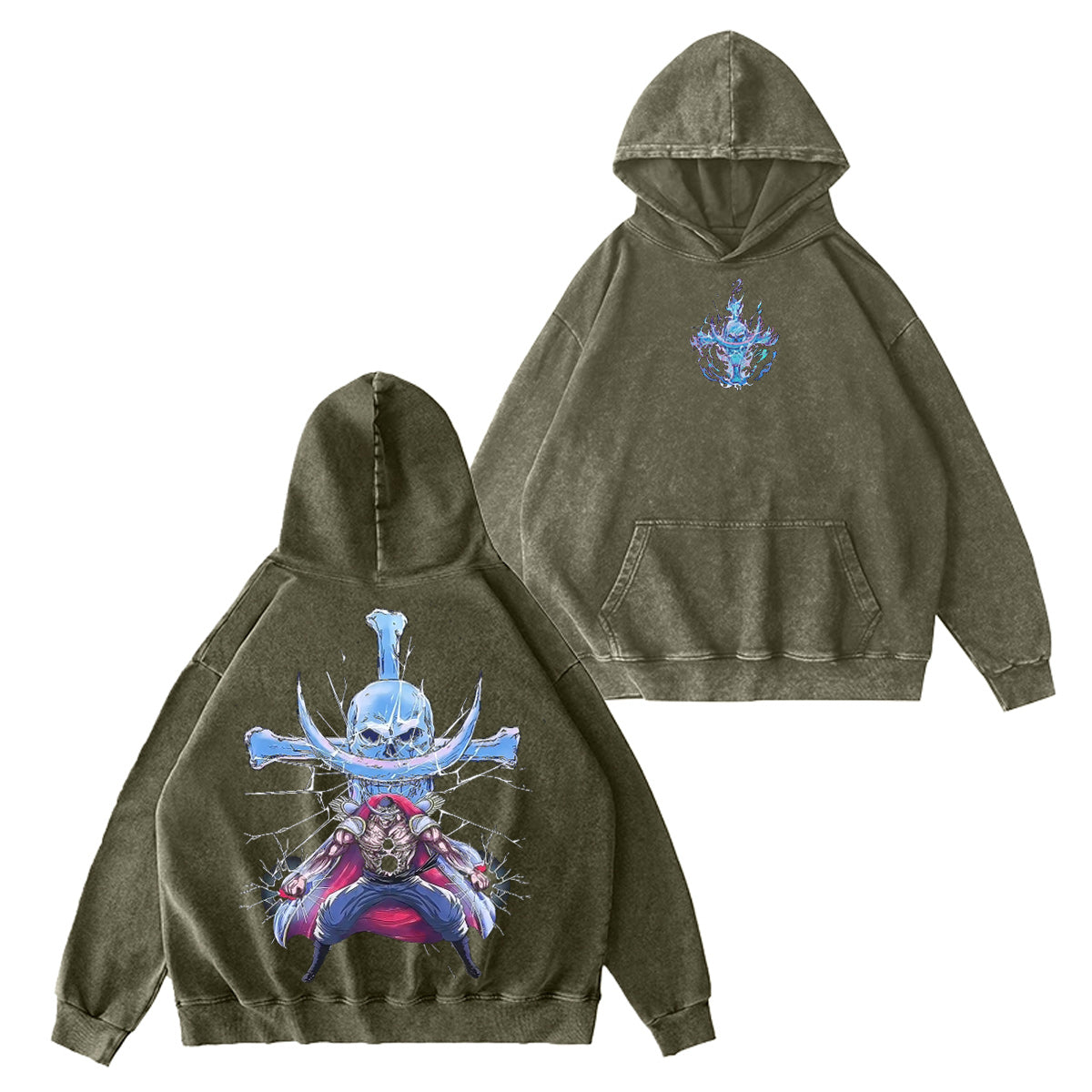 One Piece Vintage Washed T-shirt/Crewneck/Hoodie