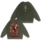 One Piece�?Sanji Vintage washed T-shirt/Crewneck/Hoodie