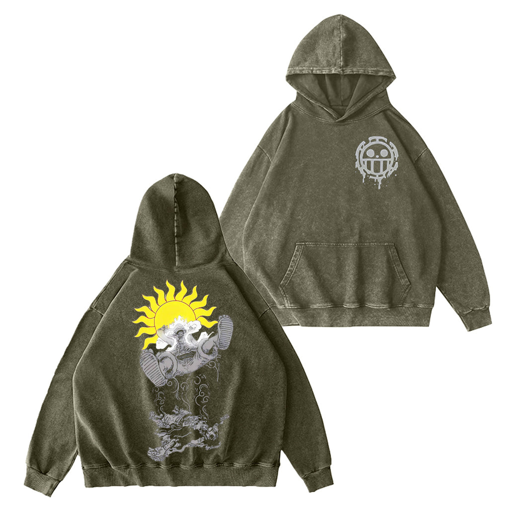 One Piece Washed T-shirt/Crewneck/Hoodie