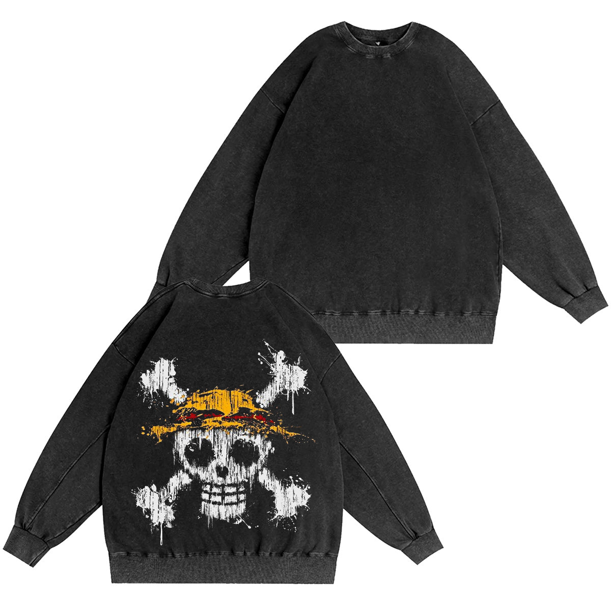 Luffy One Piece Washed T-shirt/Crewneck/Hoodie