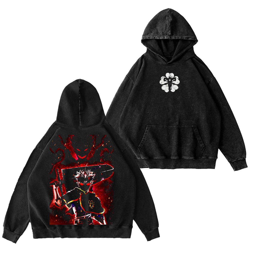 Black Clover Washed T-shirt/Crewneck/Hoodie