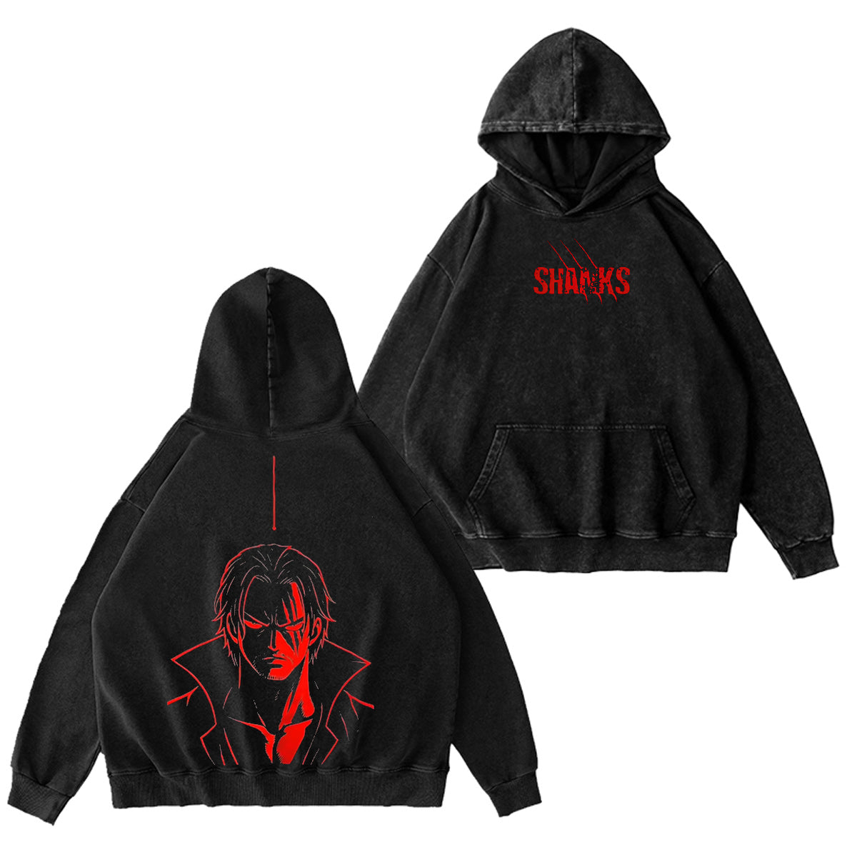 One Piece Washed T-shirt/Crewneck/Hoodie