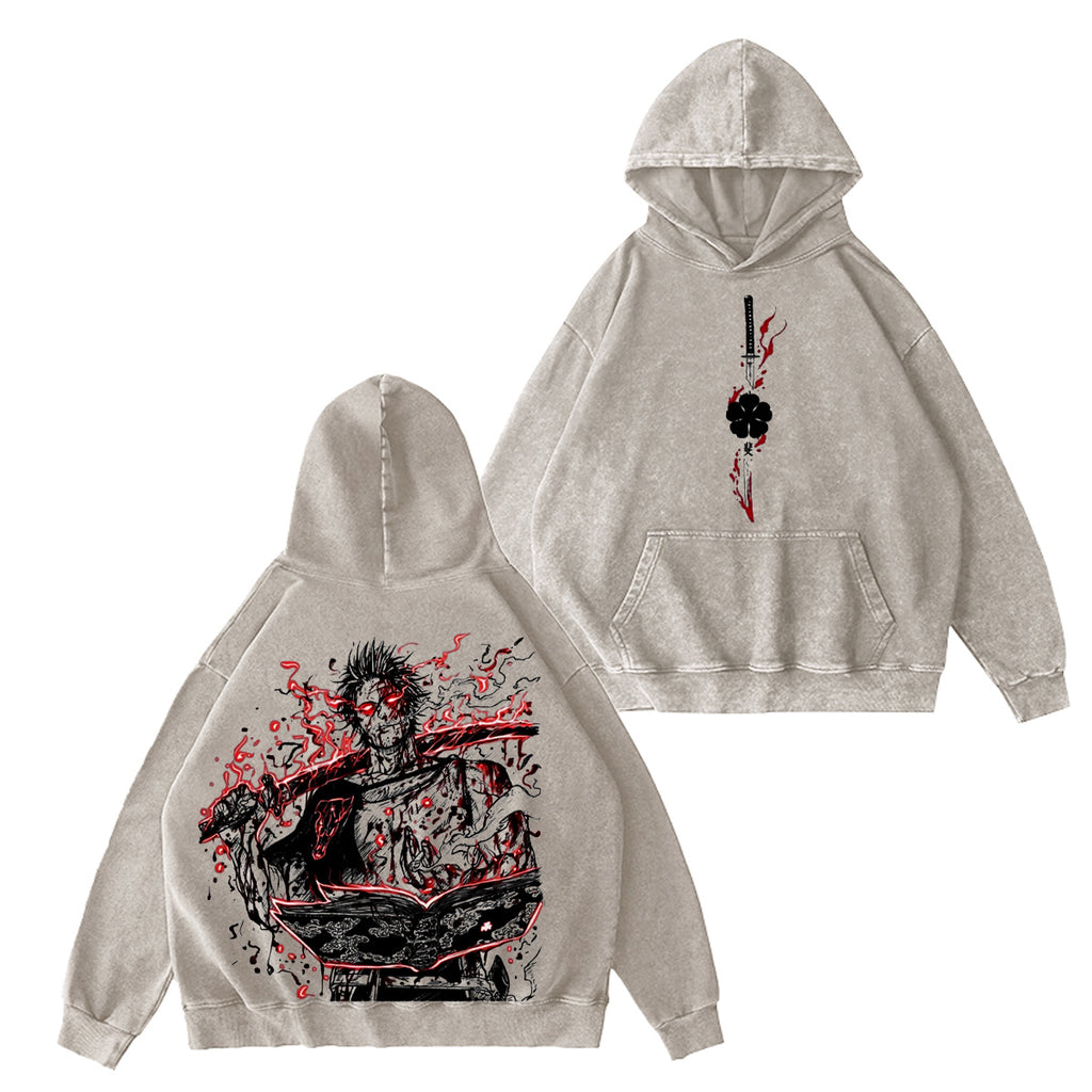 Black Clover Washed T-shirt/Crewneck/Hoodie
