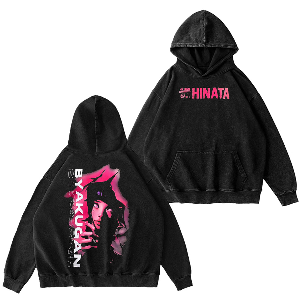 Hinata Hyuga Naruto Washed T-shirt/Crewneck/Hoodie