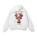 Reindeer Resolve Y2K Streetwear Hoodie White