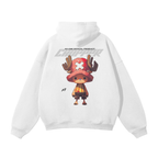 Reindeer Resolve Y2K Streetwear Hoodie White