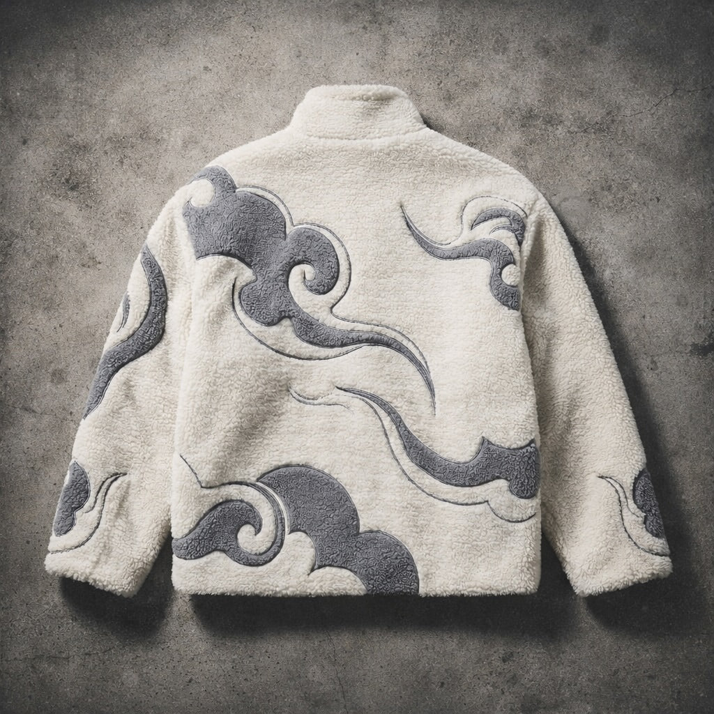 Luffy Gear 5 Sherpa Fleece Jacket