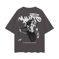 Manipulator of Flesh Graffiti Streetwear Shirt Grey