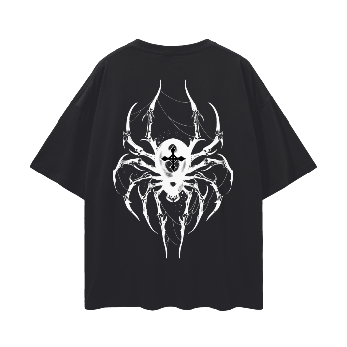 Dark Charisma Spider Streetwear Shirt Black