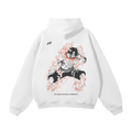 Flame Rogue Streetwear Hoodie White