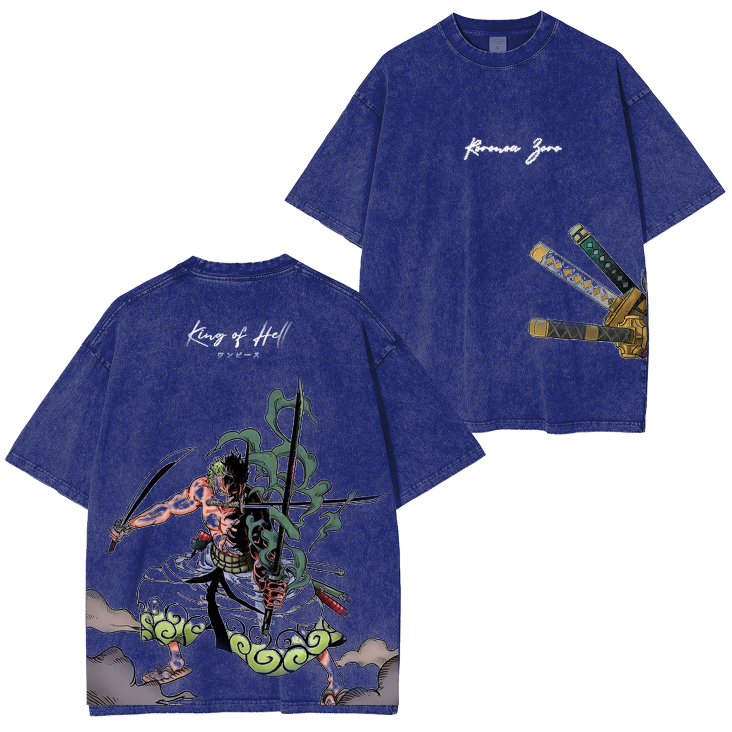 One Piece Roronoa Zoro Anime T-Shirt