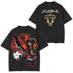 Black Clover Vintage Washed T-shirt/Crewneck/Hoodie