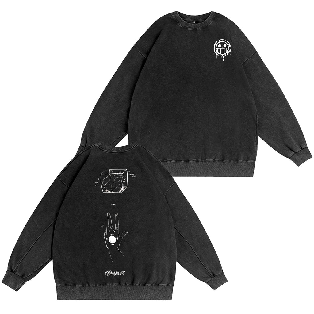 One Piece Vintage Washed T-shirt/Crewneck/Hoodie