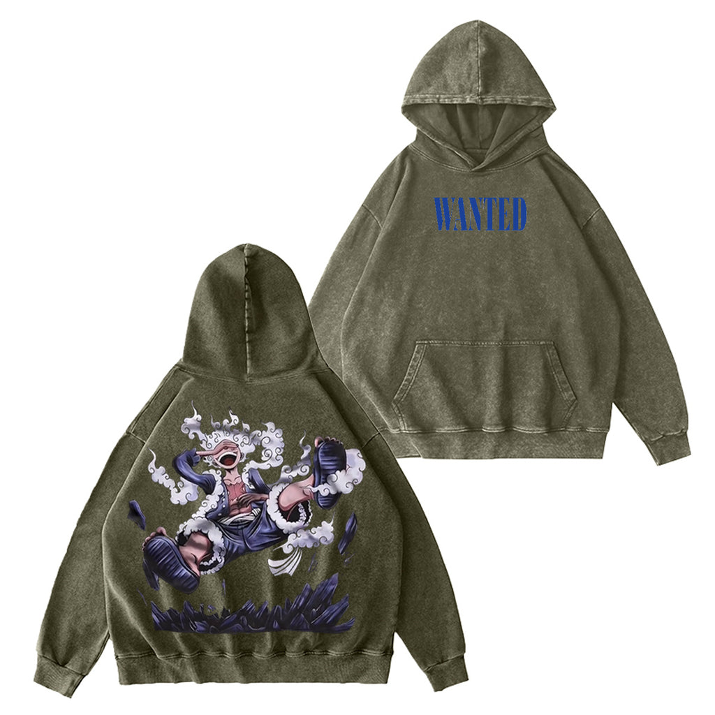 One Piece Vintage Washed T-shirt/Crewneck/Hoodie