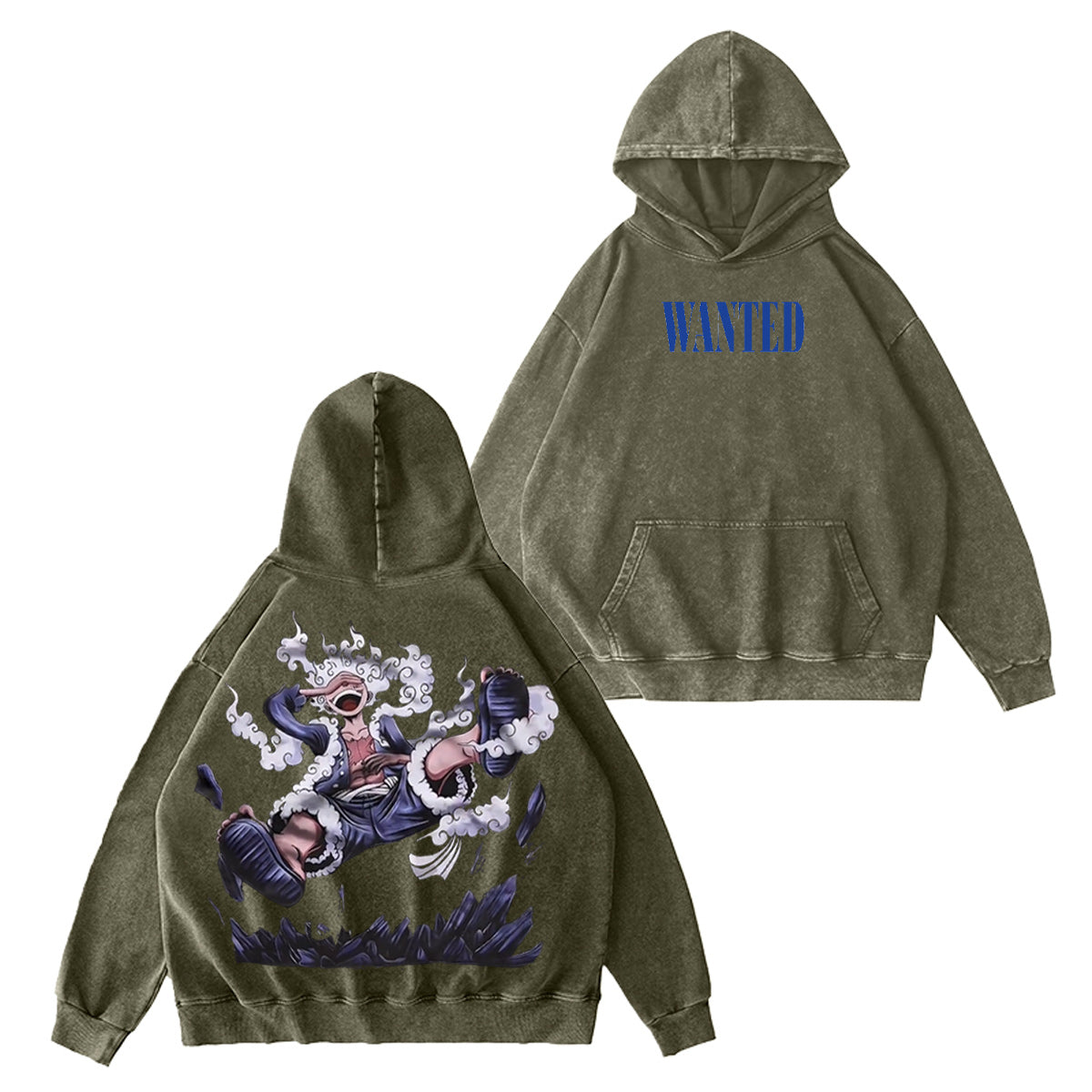 One Piece Vintage Washed T-shirt/Crewneck/Hoodie