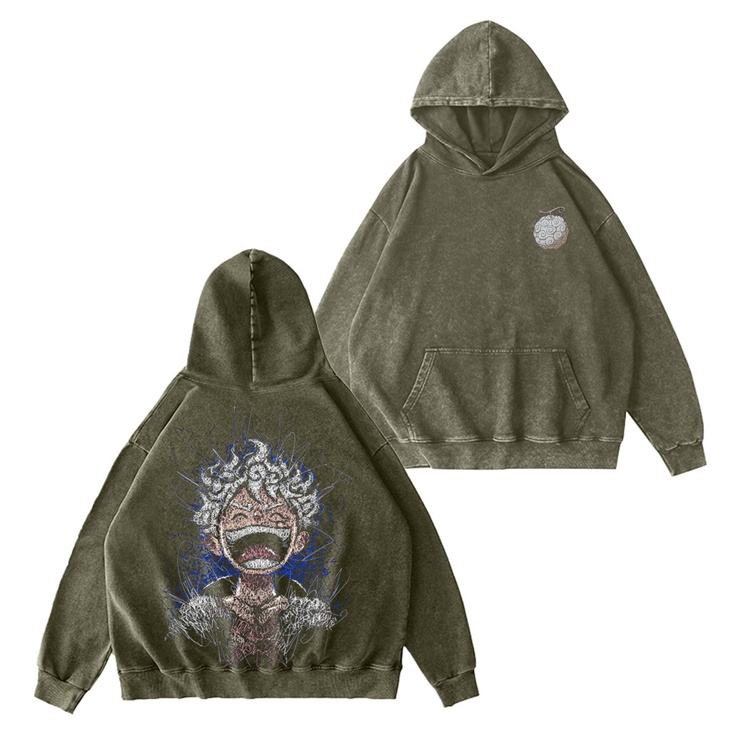 Sun God Nika One Piece Washed T-shirt/Crewneck/Hoodie