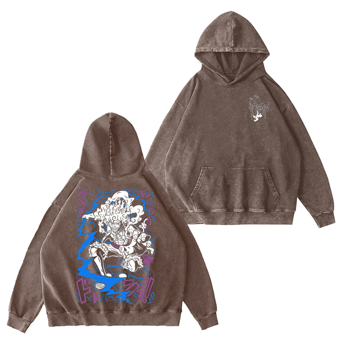 Luffy One Piece Washed T-shirt/Crewneck/Hoodie