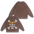 Luffy One Piece Washed T-shirt/Crewneck/Hoodie