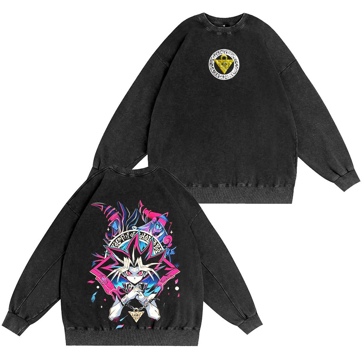 Yu-Gi-Oh! :Dark Magician Girl  Vintage washed T-shirt/Crewneck/Hoodie