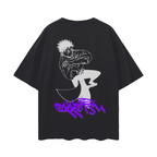 Cursed Companion Graffiti Streetwear Shirt Black