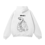 The Rumbling Streetwear Hoodie White