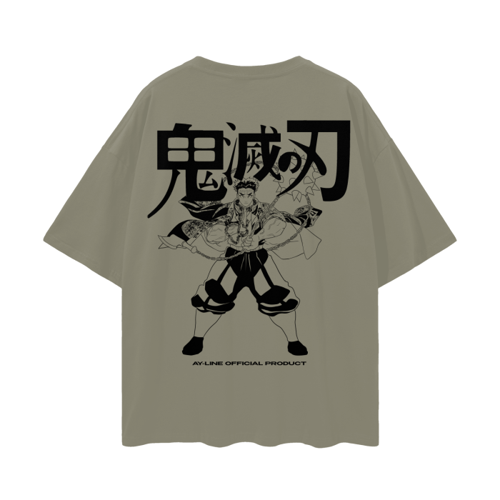 Mighty Stone Streetwear Shirt Brown