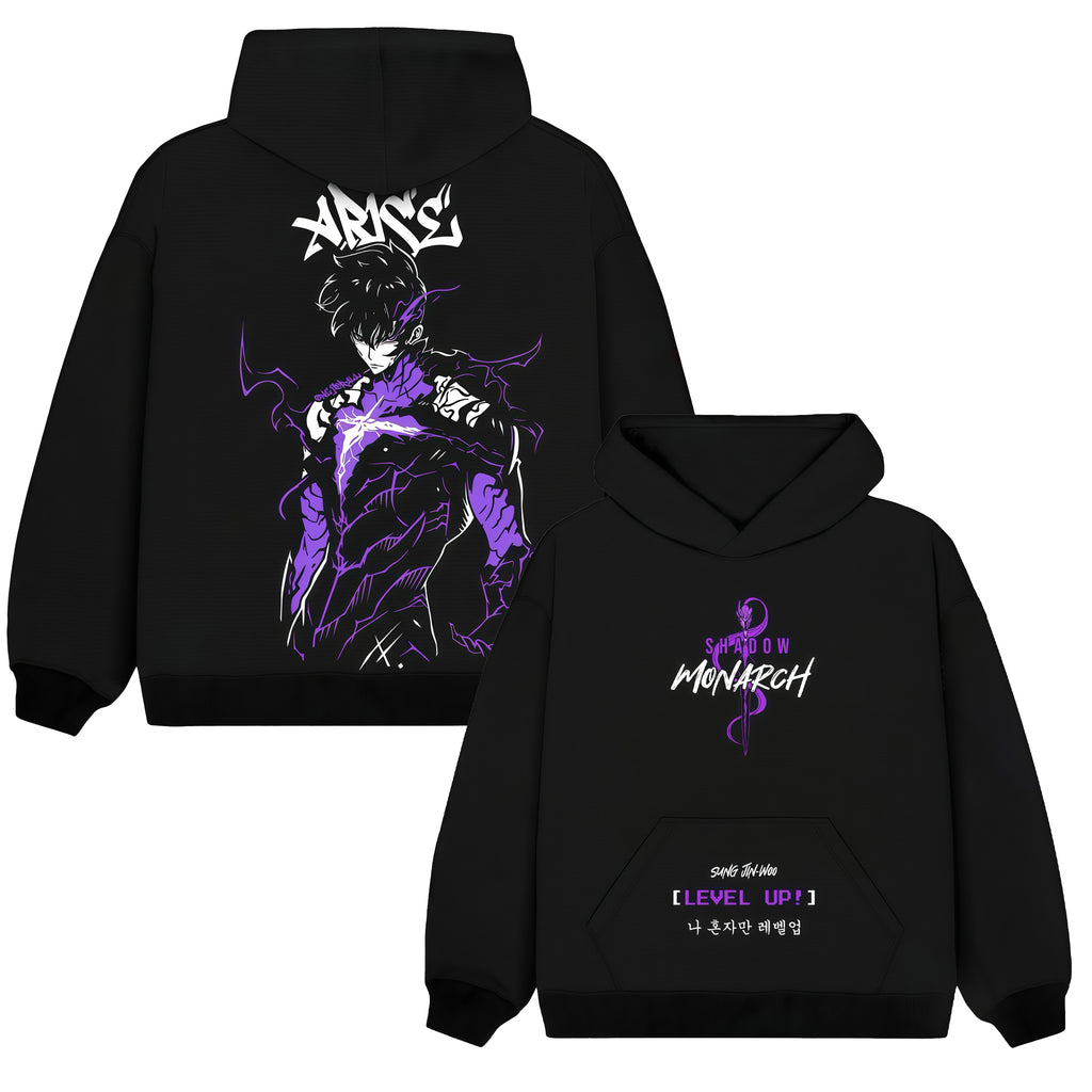 Solo Leveling Printed Oversized Unisex Hoodie
