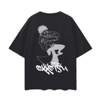 Cursed Companion Graffiti Streetwear Shirt Black