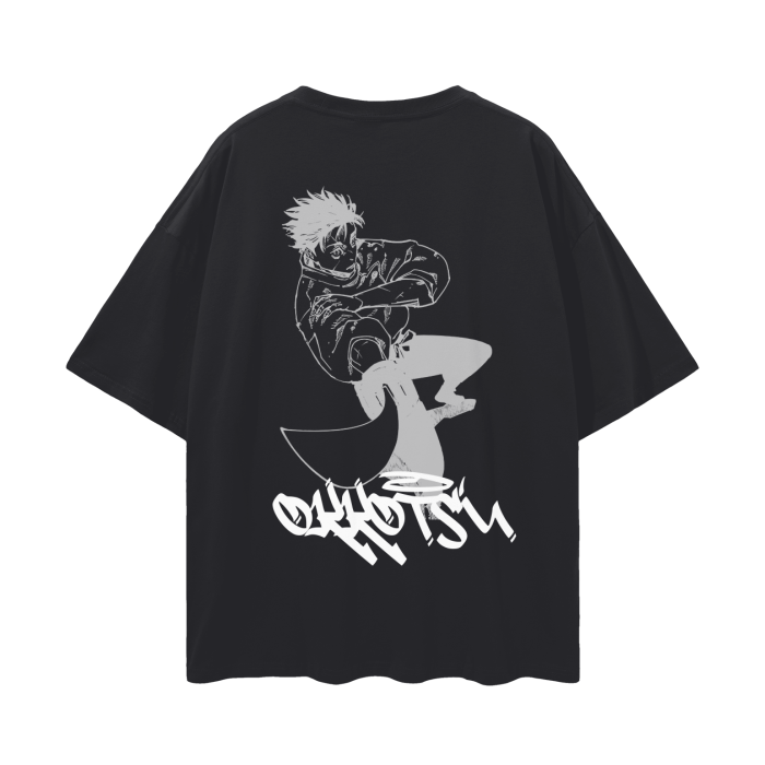 Cursed Companion Graffiti Streetwear Shirt Black