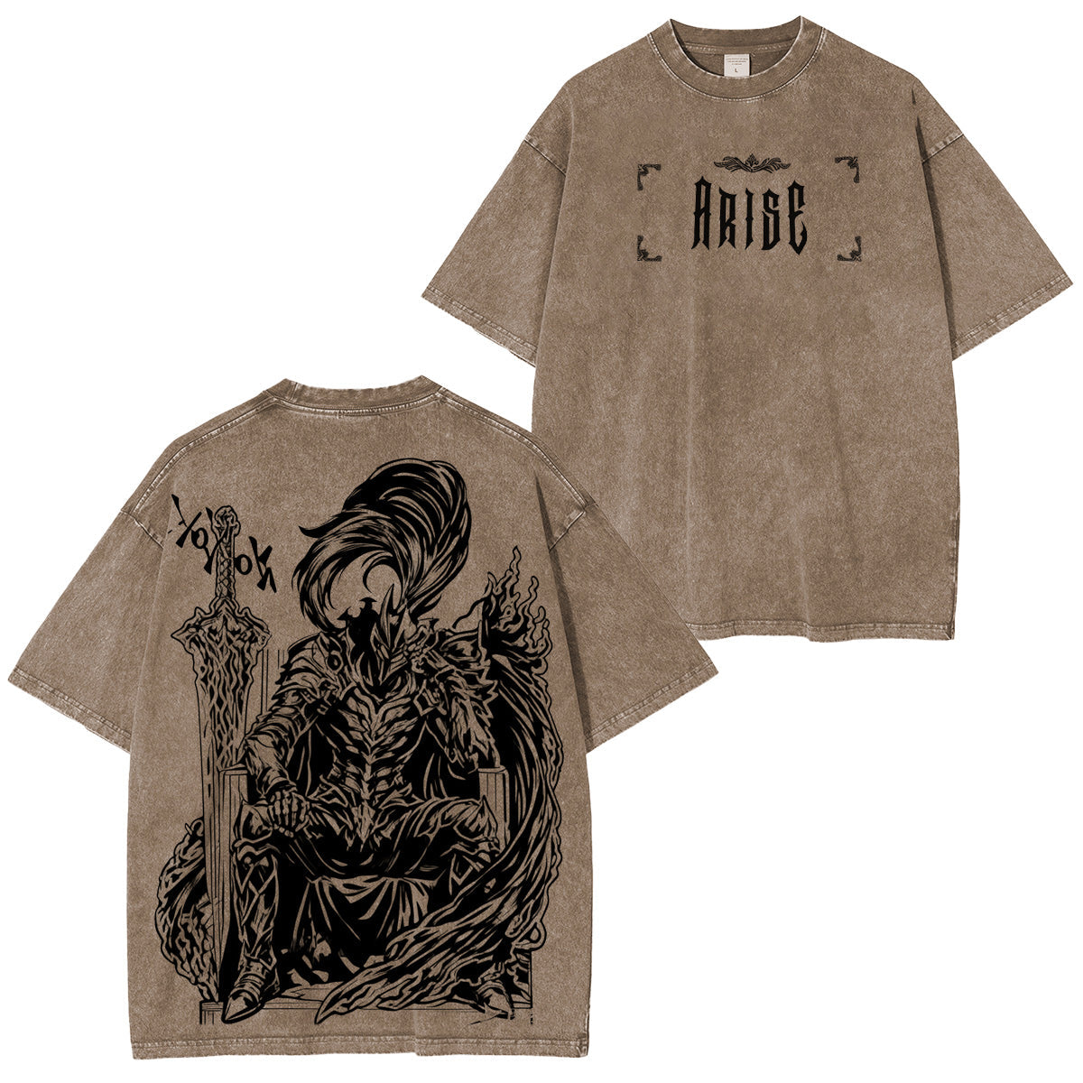 Solo Leveling Vintage washed T-shirt/Crewneck/Hoodie