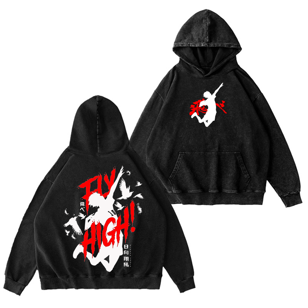 Haikyuu!! Vintage Washed T-shirt/Crewneck/Hoodie