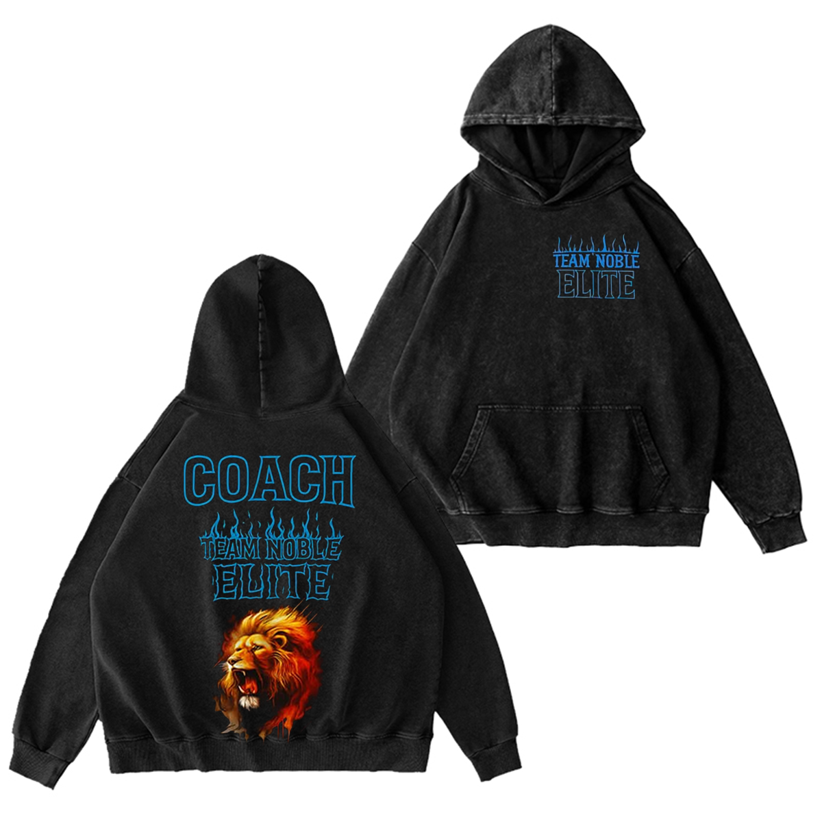 Fierce Lion Vintage Washed T-shirt/Crewneck/Hoodie