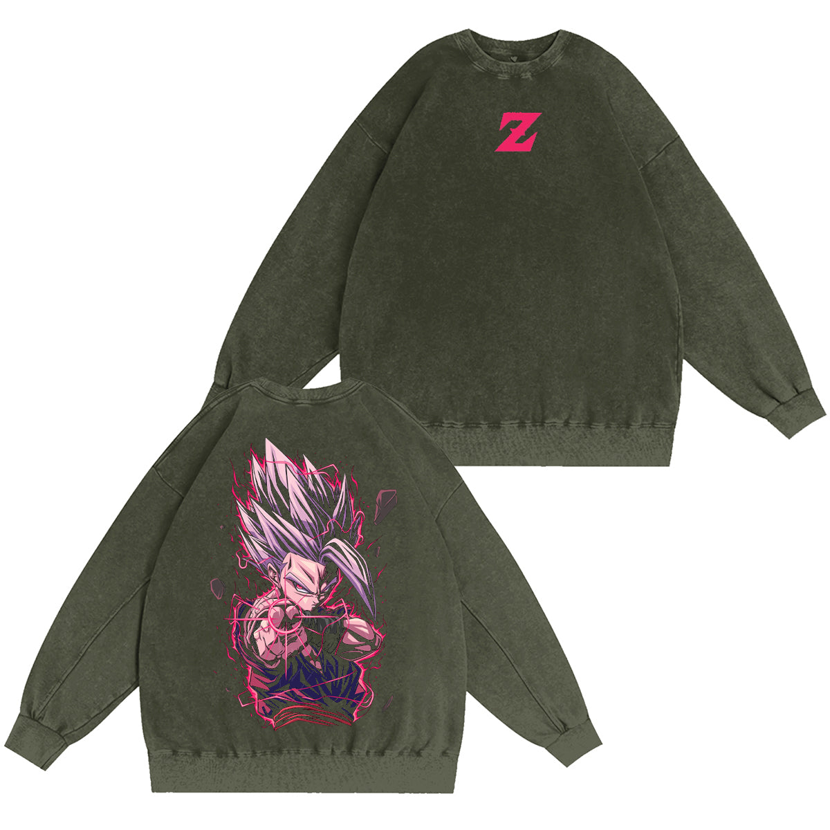 Beast Gohan Vintage Washed T-shirt/Crewneck/Hoodie