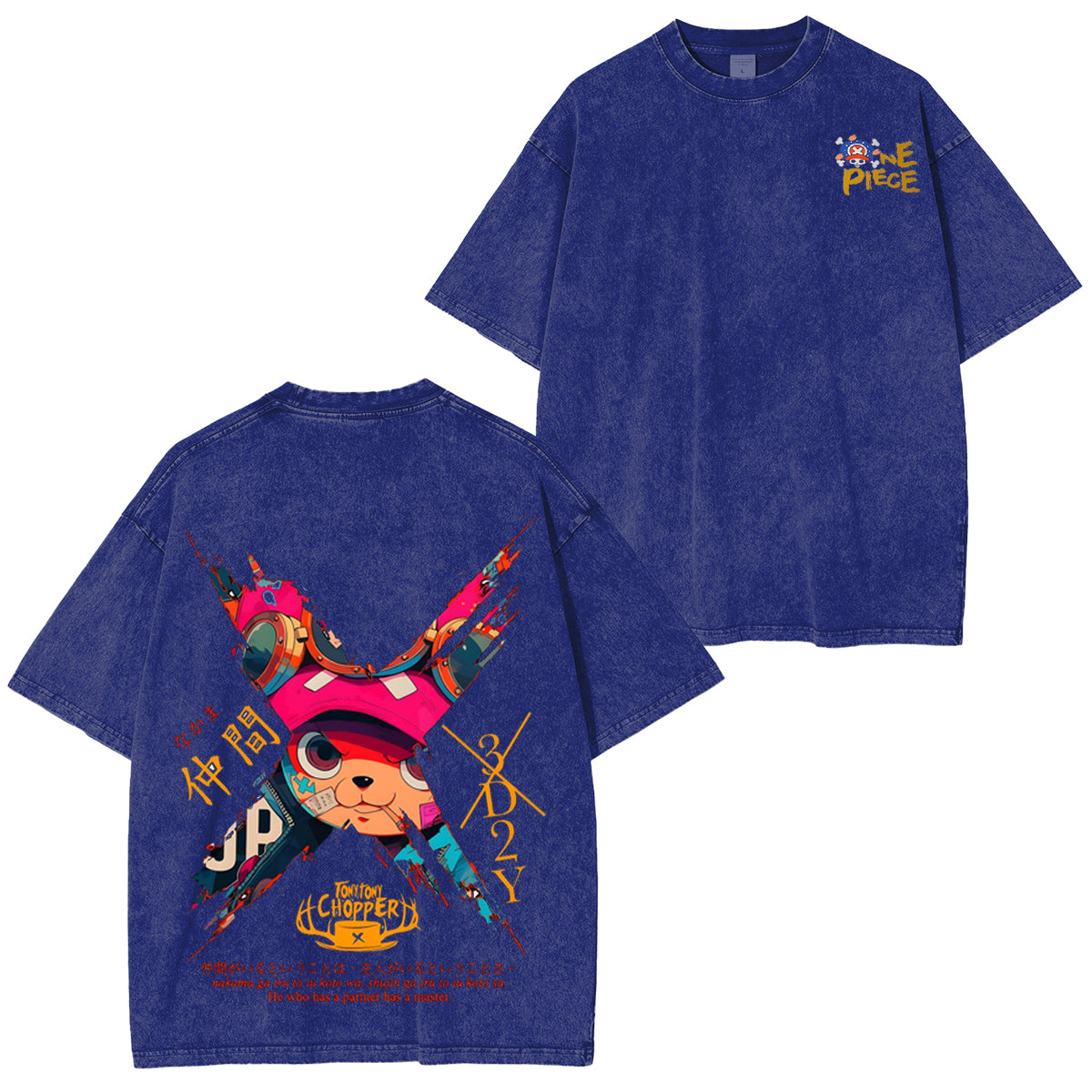 One Piece Vintage Washed T-shirt/Crewneck/Hoodie