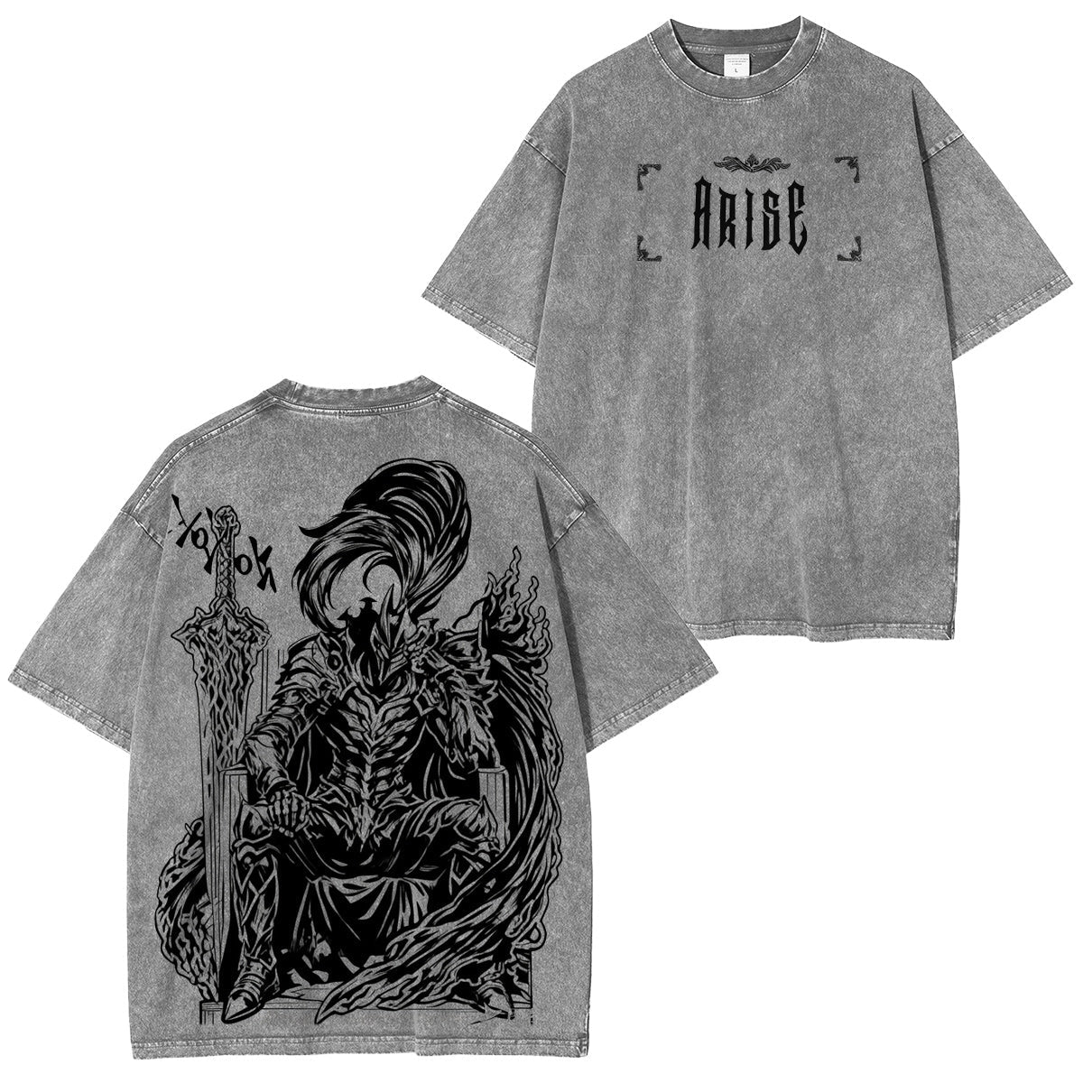 Solo Leveling Vintage washed T-shirt/Crewneck/Hoodie