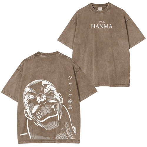 Baki the Grappler Vintage washed T-shirt/Crewneck/Hoodie